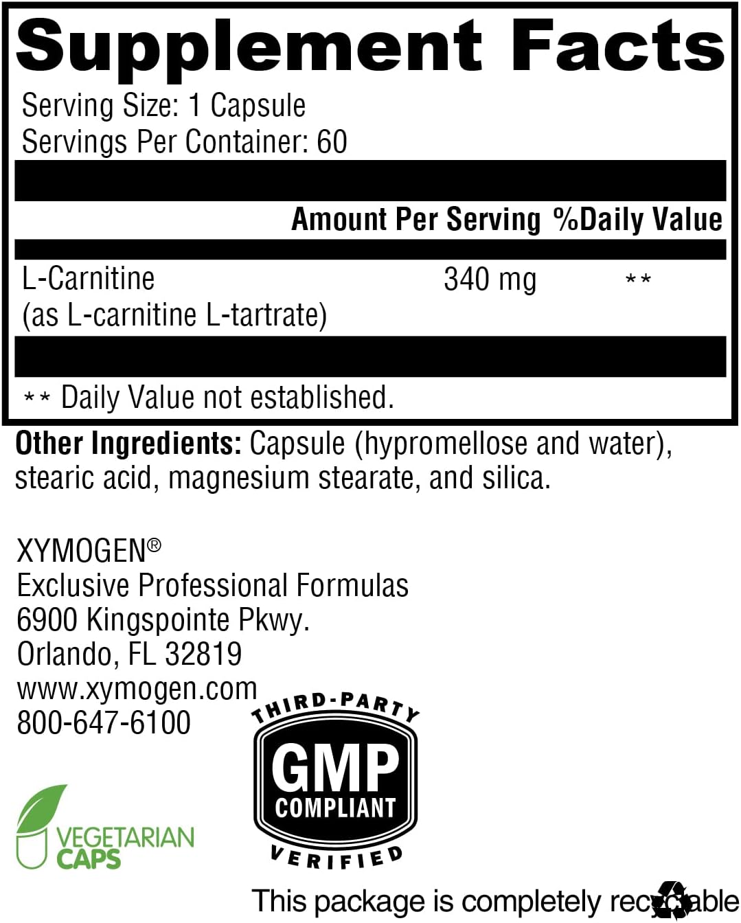 CarniteX™ 60 Capsules