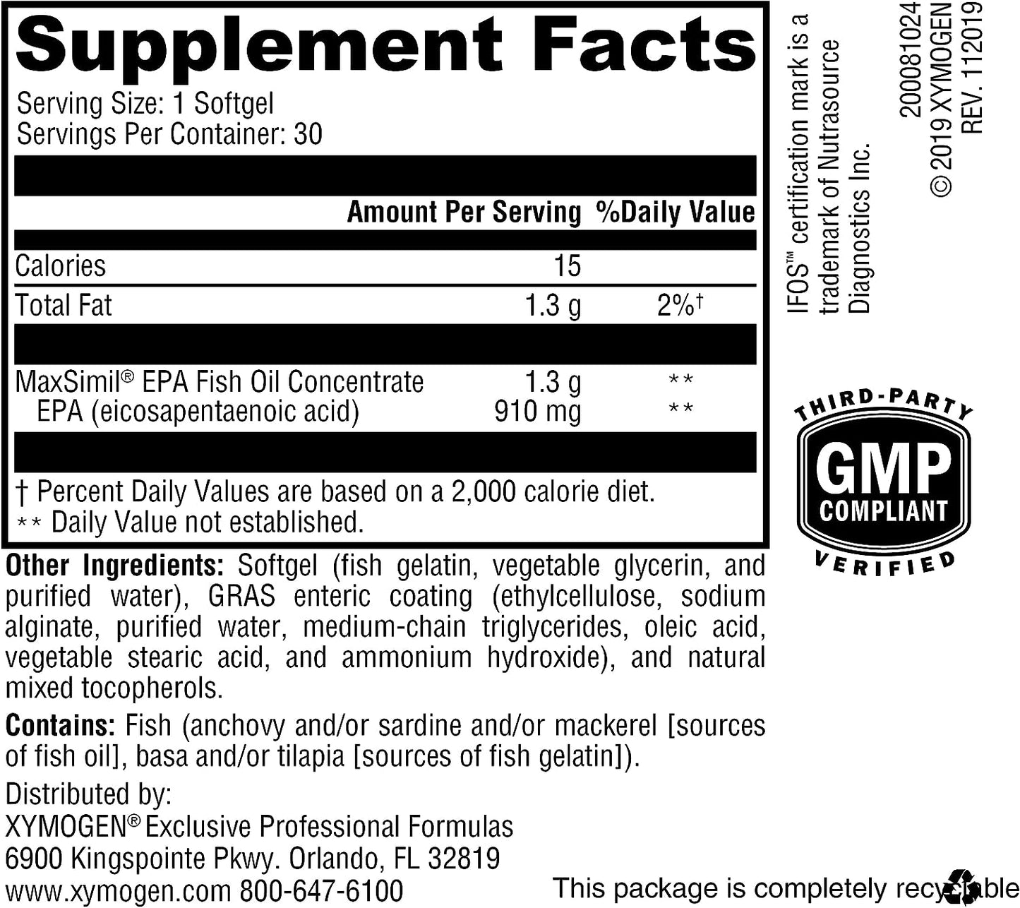 Omega MonoPure® EPA EC