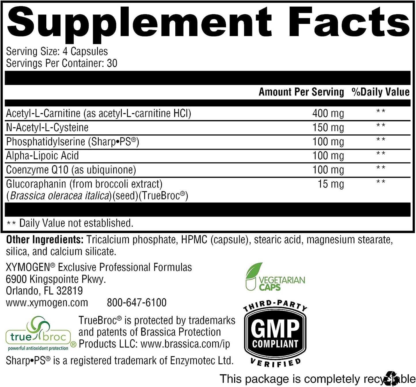 NeuroActives™ BrainSustain™ 120 Capsules