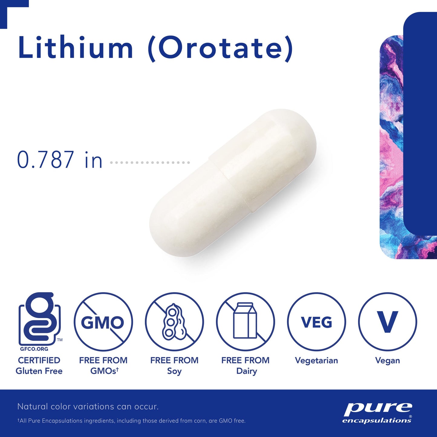 Lithium (orotate) 5 mg