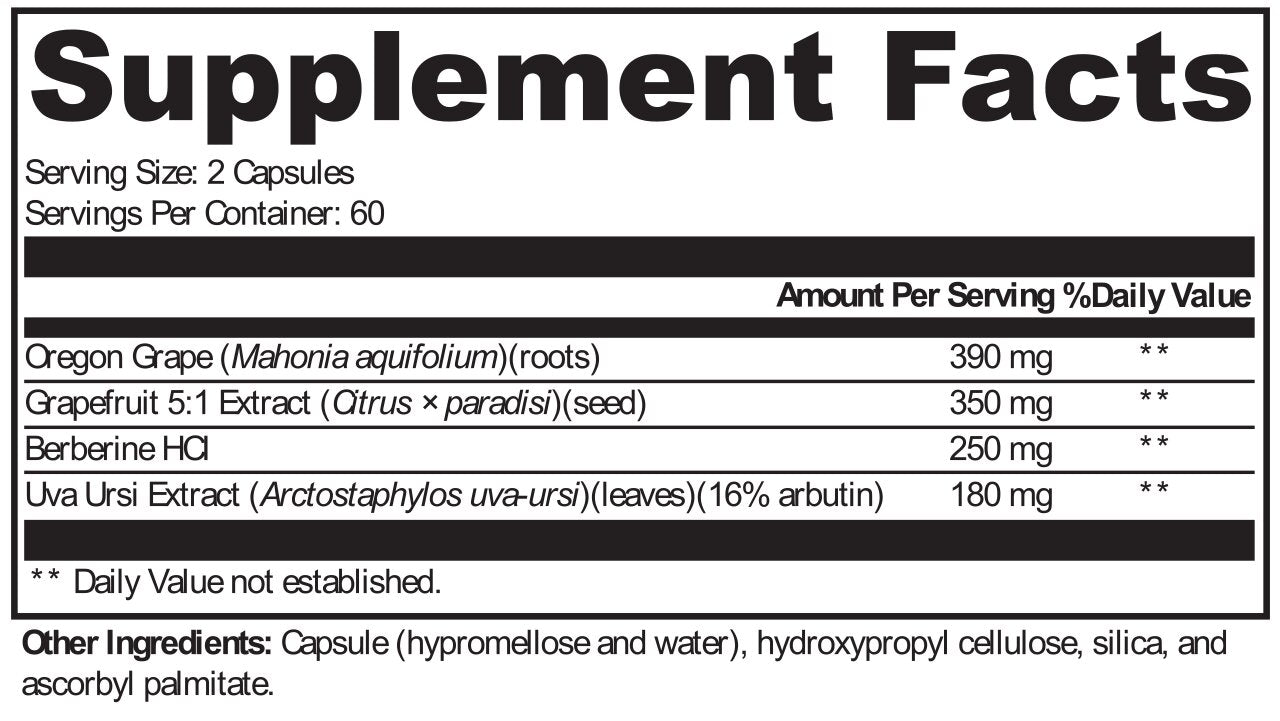 Berbemycin 120 Capsules