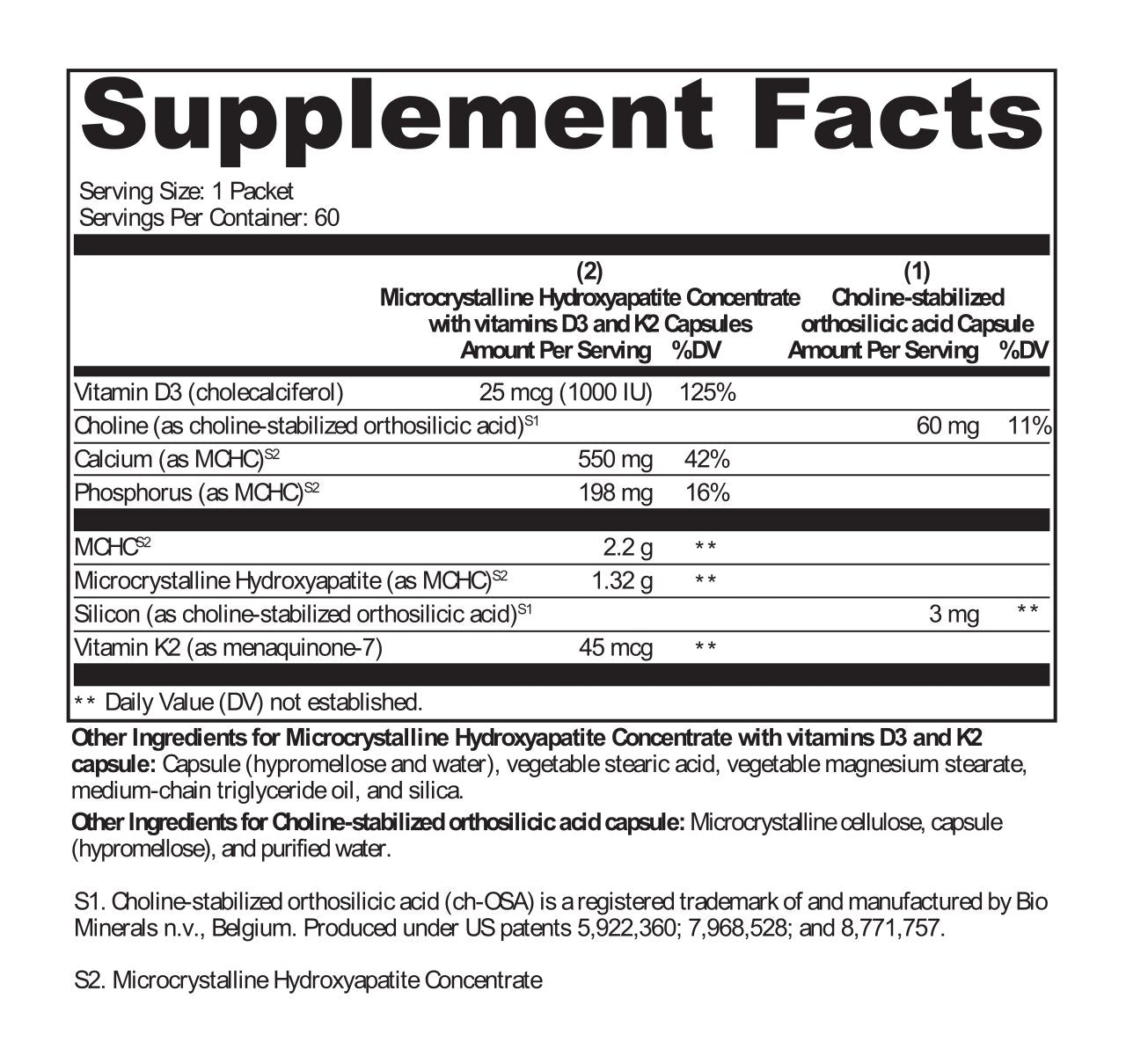 OSAplex MK-7™ 60 Packets