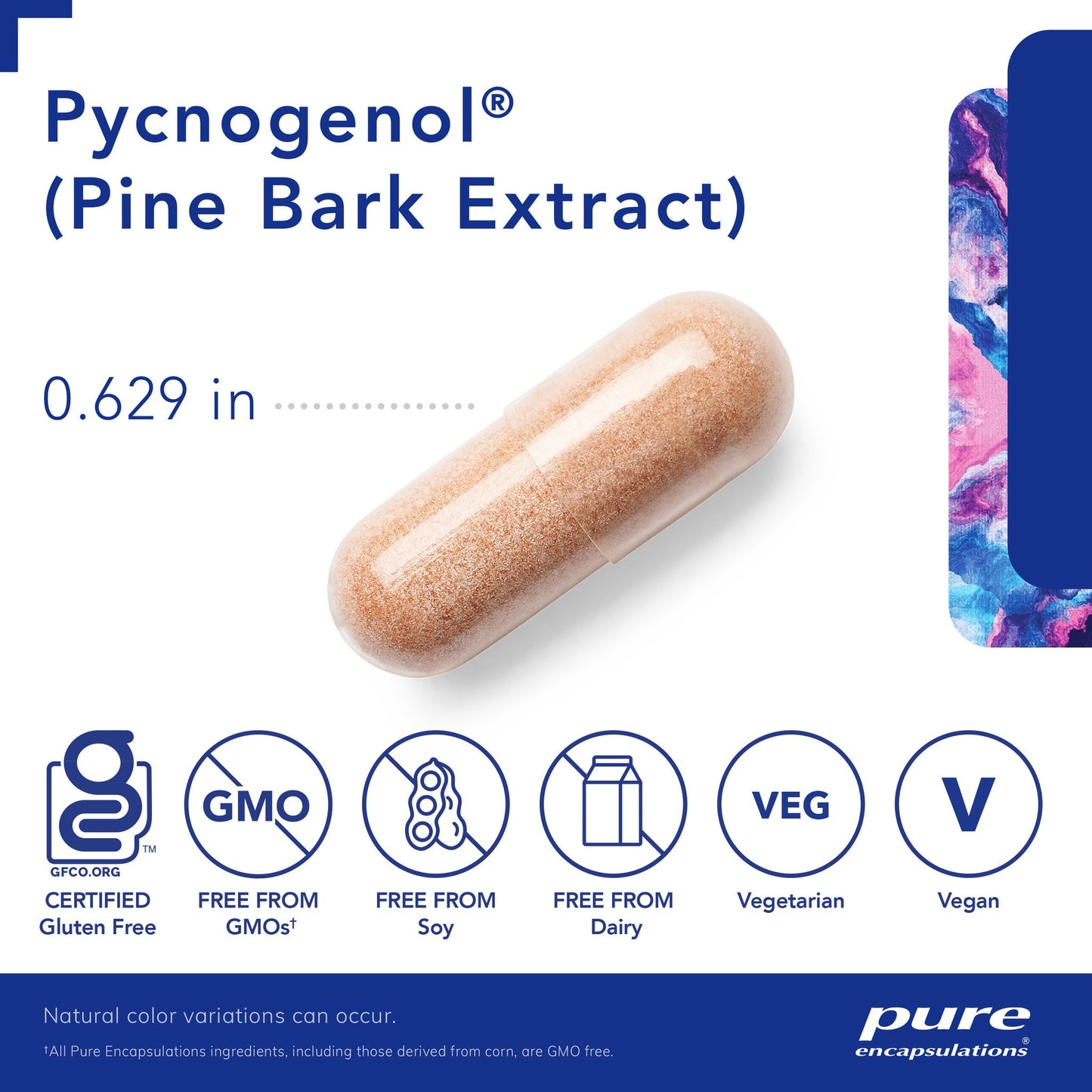 Pycnogenol® 50 mg.