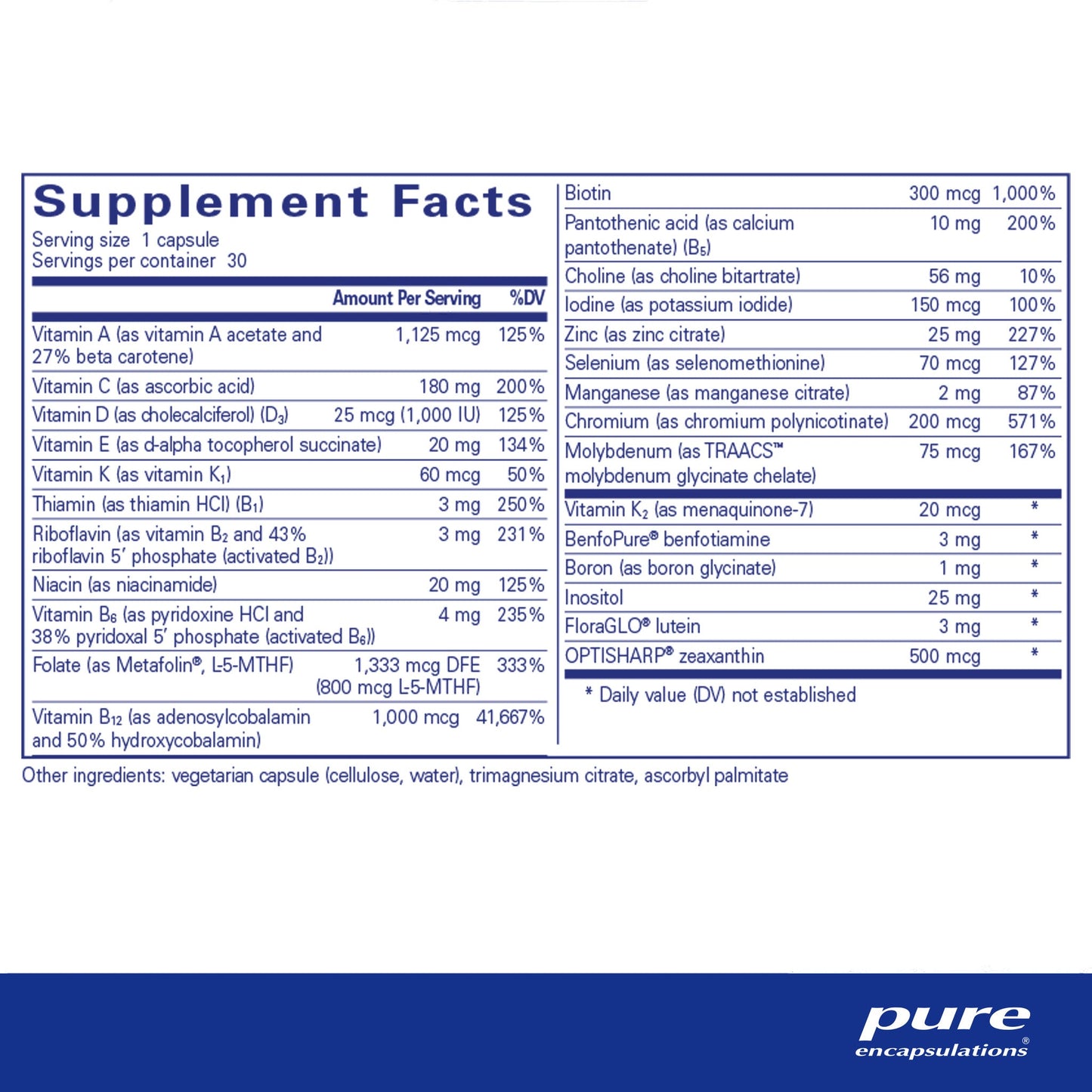 PureGenomics® Multivitamin