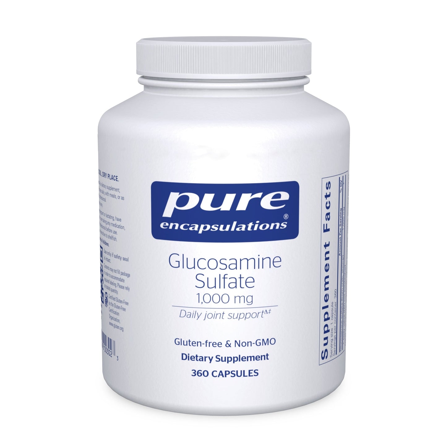 Glucosamine Sulfate 1,000 mg.