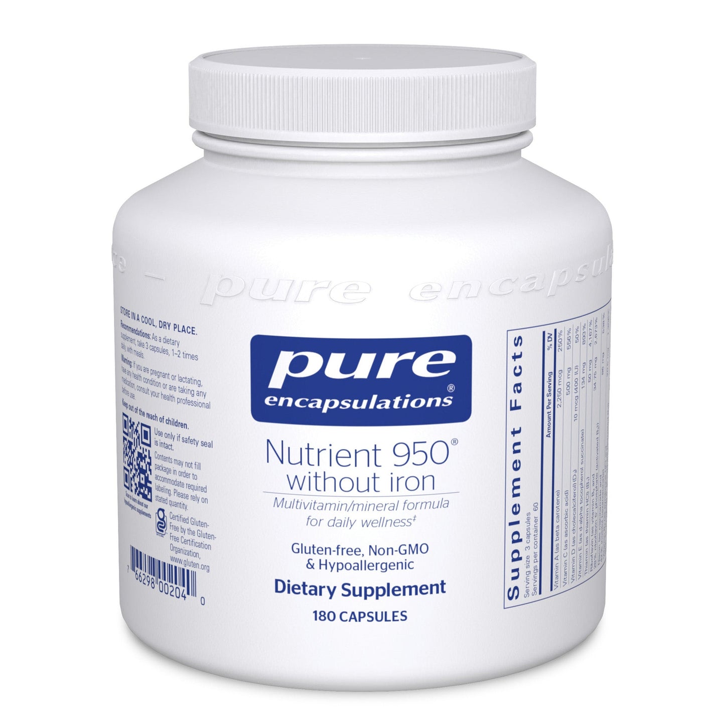 Nutrient 950 without Iron