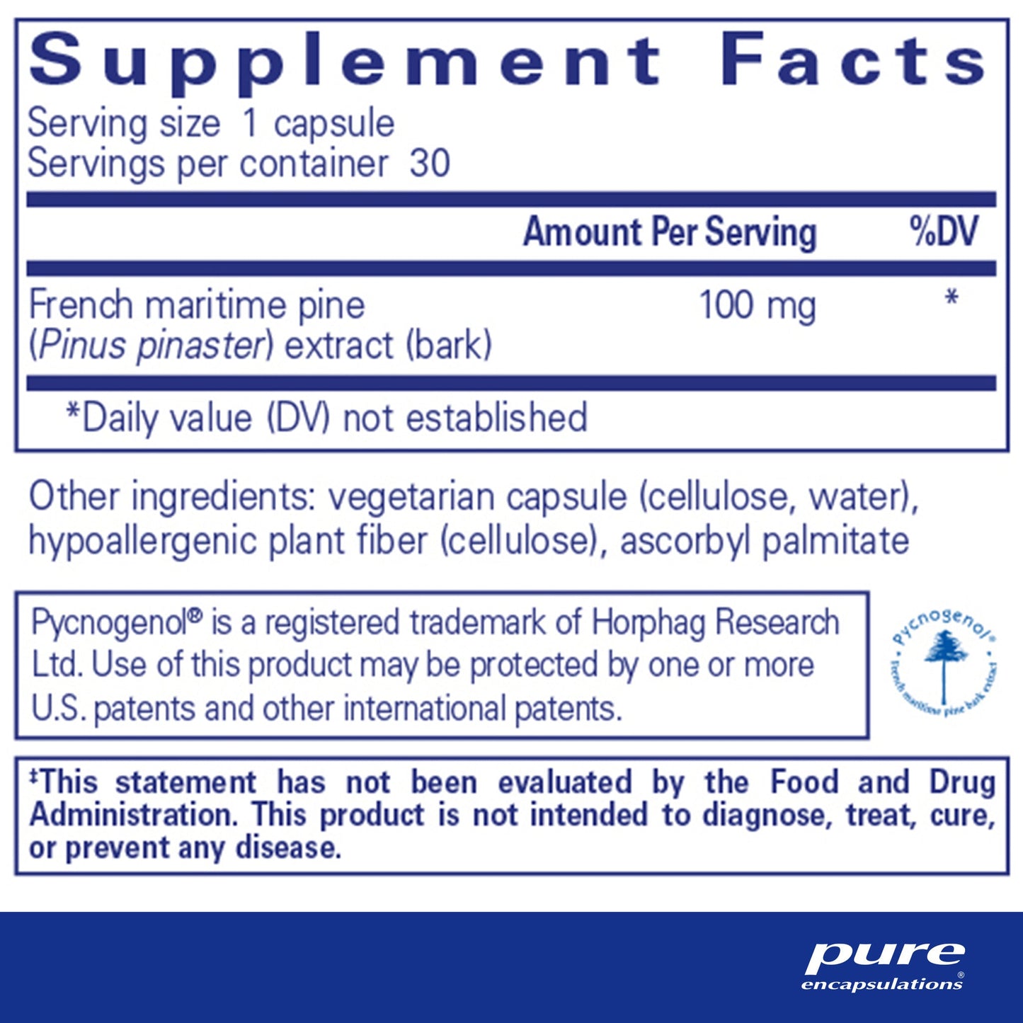 Pycnogenol® 100 mg