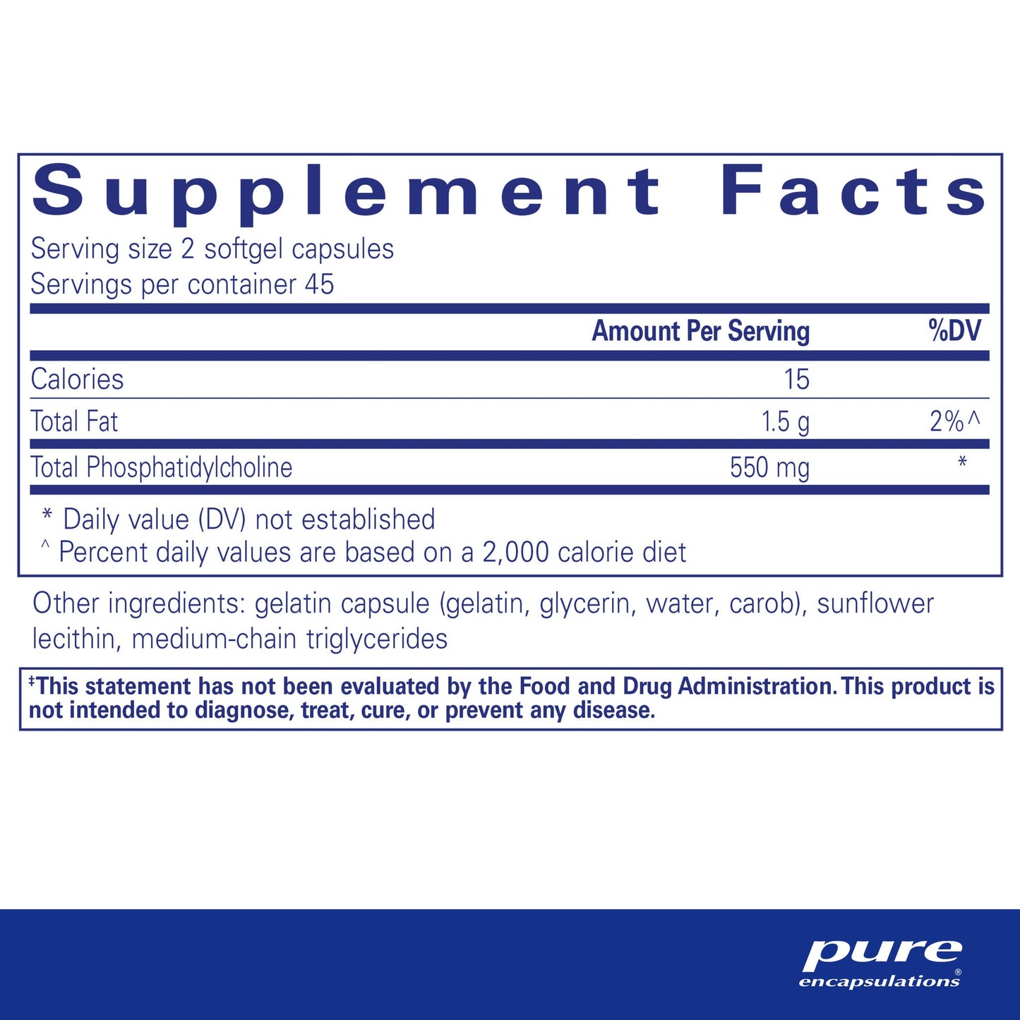 Phosphatidylcholine (sunflower)